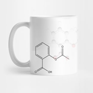 Aspirin Molecule Mug